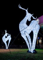 Giant Metal Sculptured Deer