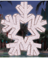 Regal Illuminated Snowflake