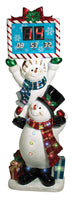 62" Lit Stacking Snowmen Countdown to Christmas
