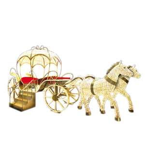 Horse and Carriage 3D