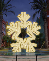 Regal Illuminated Snowflake
