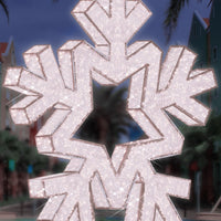 Regal Illuminated Snowflake